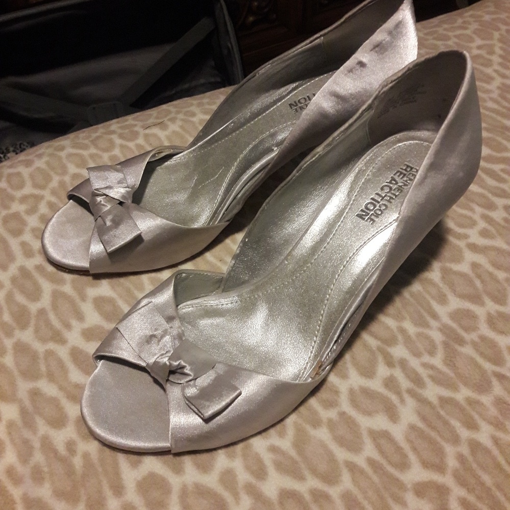 Silver heels